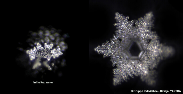 cristallo devajal yantra bianco