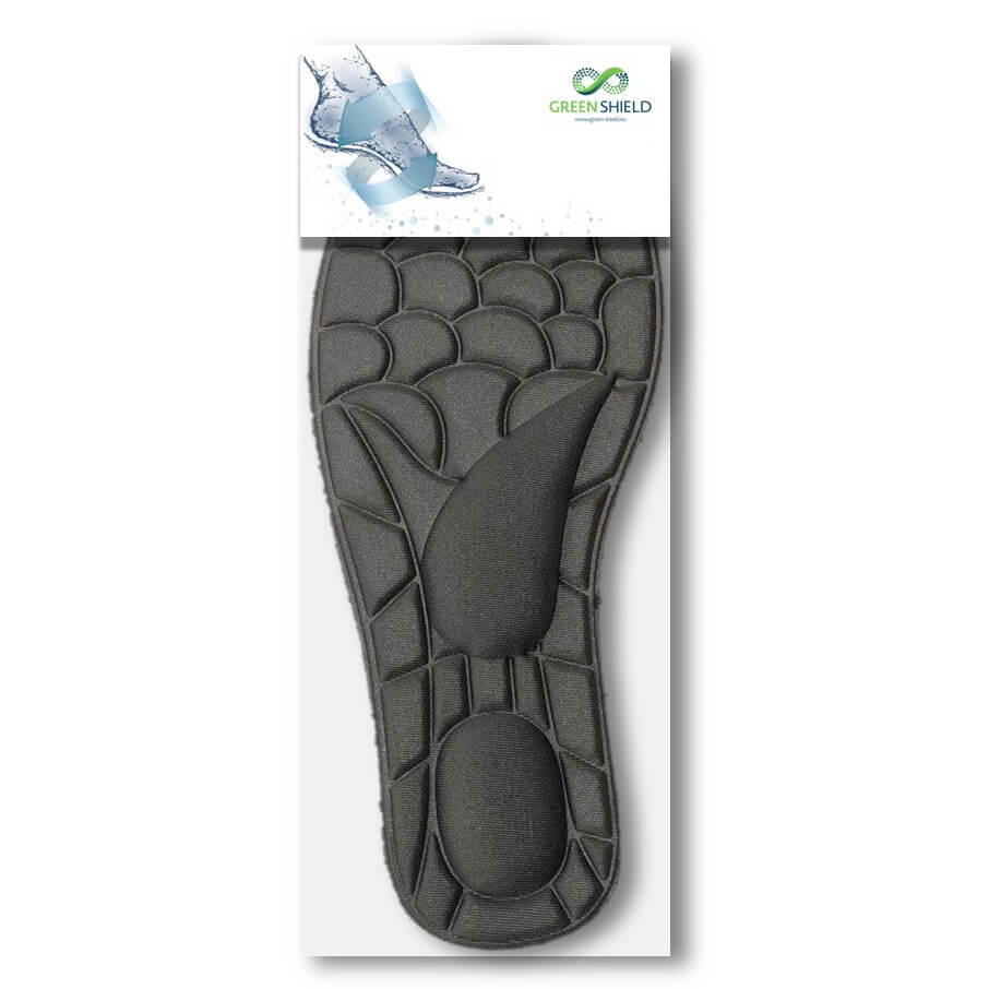 Solette piedi Bio Active Green Shield