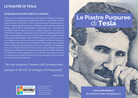 Piastre purpuree di Tesla